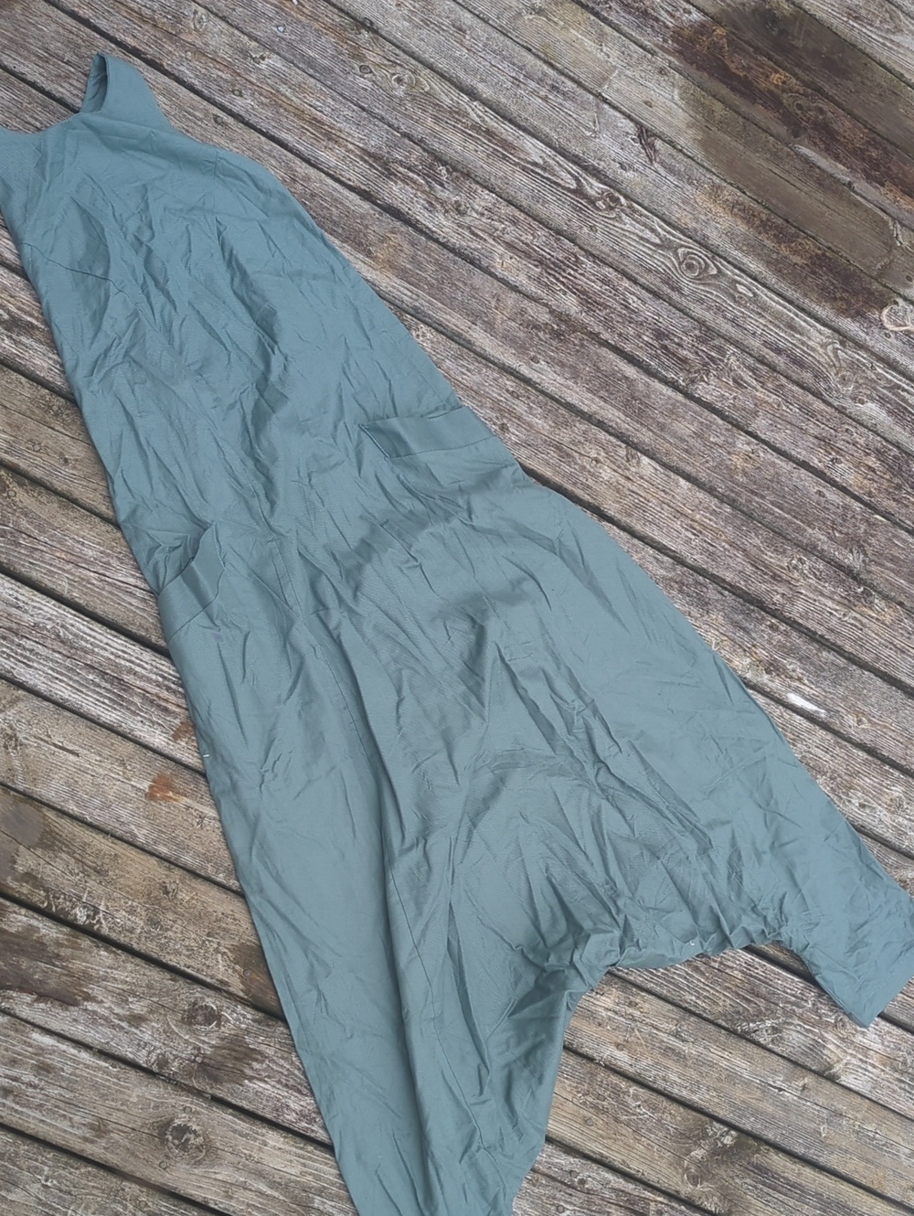 Mawlana Light Teal A-Line Jumpsuit